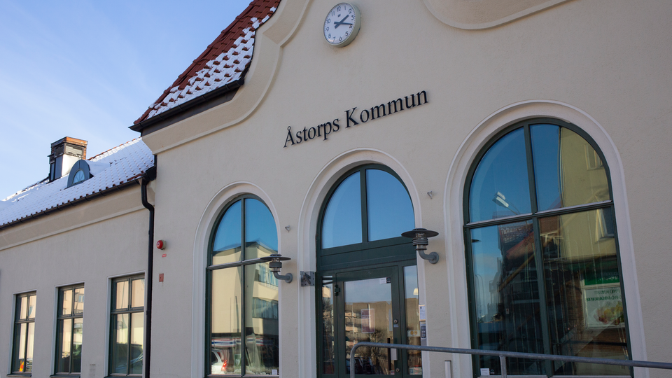 Stationshuset i Åstorp.